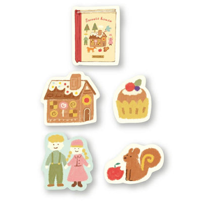 Furukawashiko - Pegatinas Sweet House - 20 ud - FlakeSeal