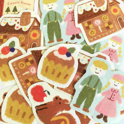 Furukawashiko - Pegatinas Sweet House - 20 ud - FlakeSeal