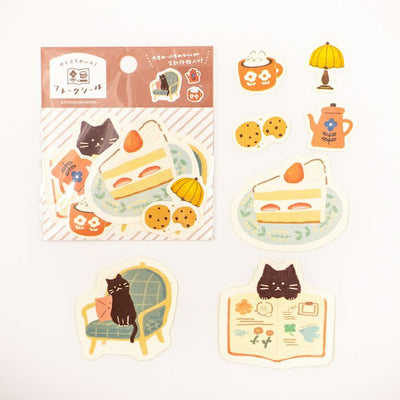 Furukawashiko - Pegatinas Flake Sticker 14ud - Relaxing Time