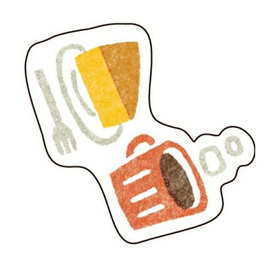 Furukawashiko - Pegatinas Café - 20 ud - FlakeSeal
