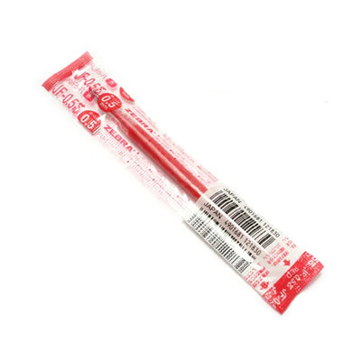 Zebra - Recambio Bolígrafo 0.5mm SARASA Clip - Rojo