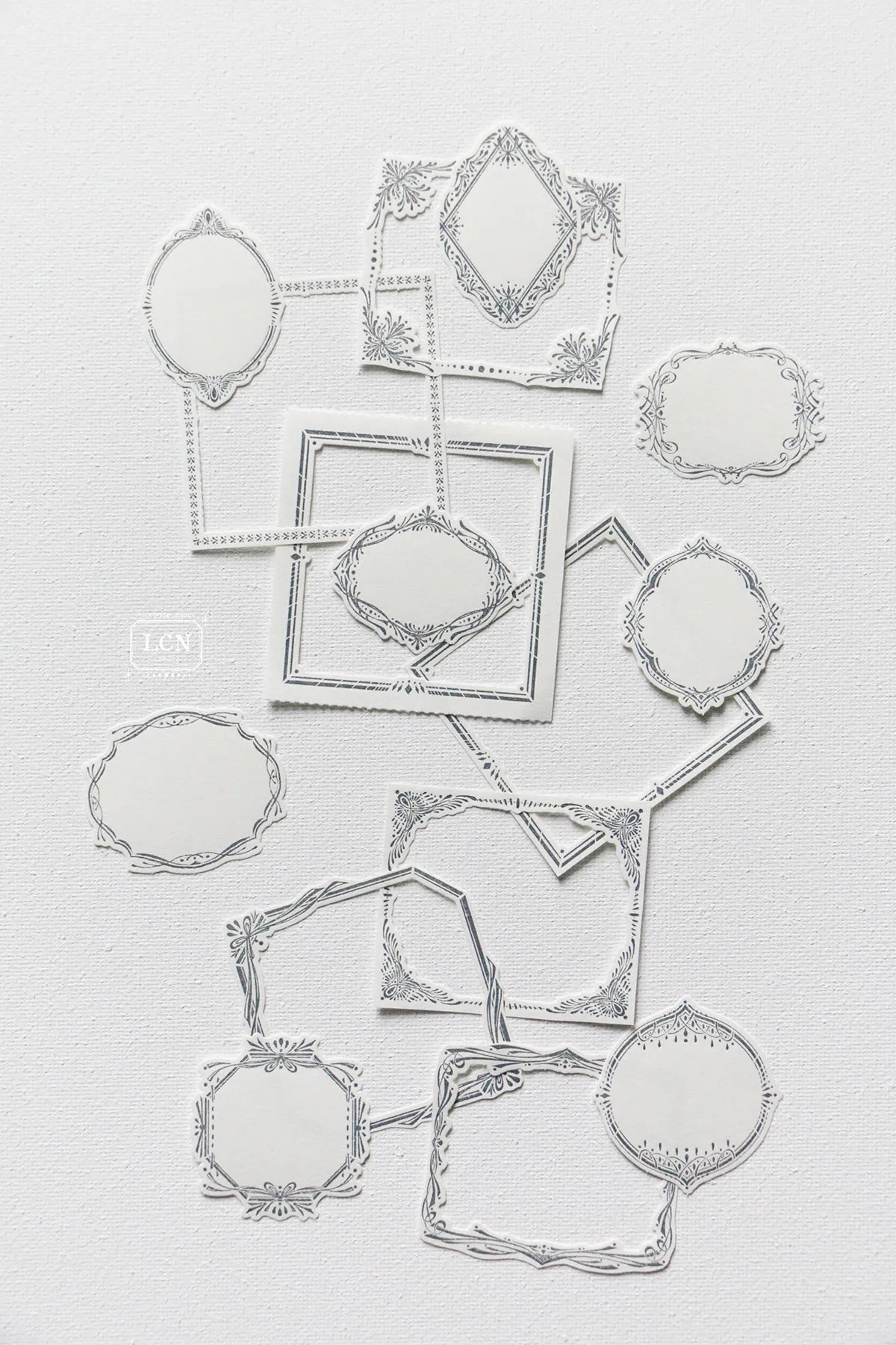 LCN - Bloc de Notas Troqueladas - Retro Frames Letterpress