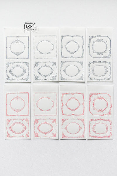 LCN - Bloc de Notas Troqueladas - Retro Frames Letterpress