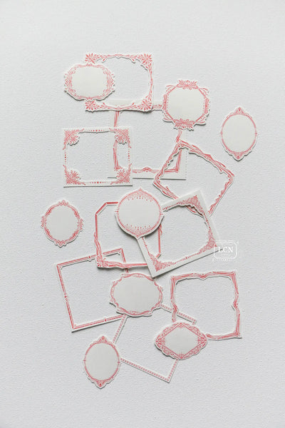 LCN - Bloc de Notas Troqueladas - Retro Frames Letterpress