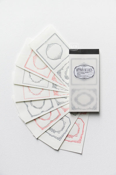 LCN - Bloc de Notas Troqueladas - Retro Frames Letterpress