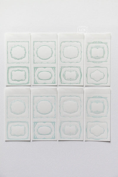 LCN - Bloc de Notas Troqueladas - Retro Frames Letterpress