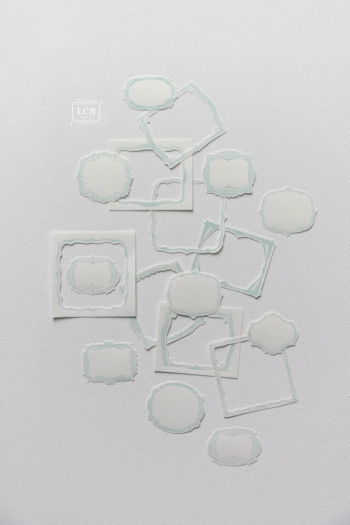 LCN - Bloc de Notas Troqueladas - Retro Frames Letterpress