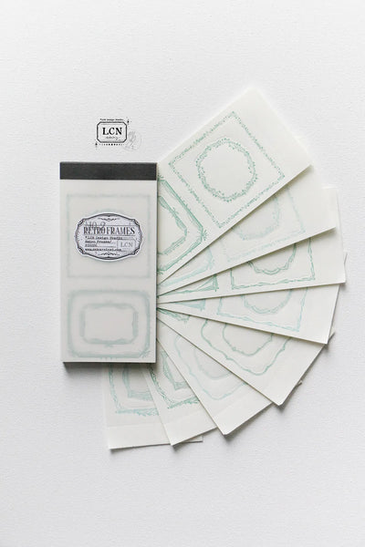 LCN - Bloc de Notas Troqueladas - Retro Frames Letterpress