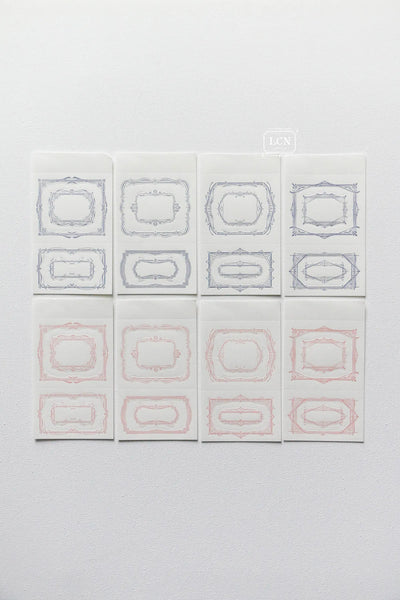 LCN - Bloc de Notas Troqueladas - Retro Frames Letterpress