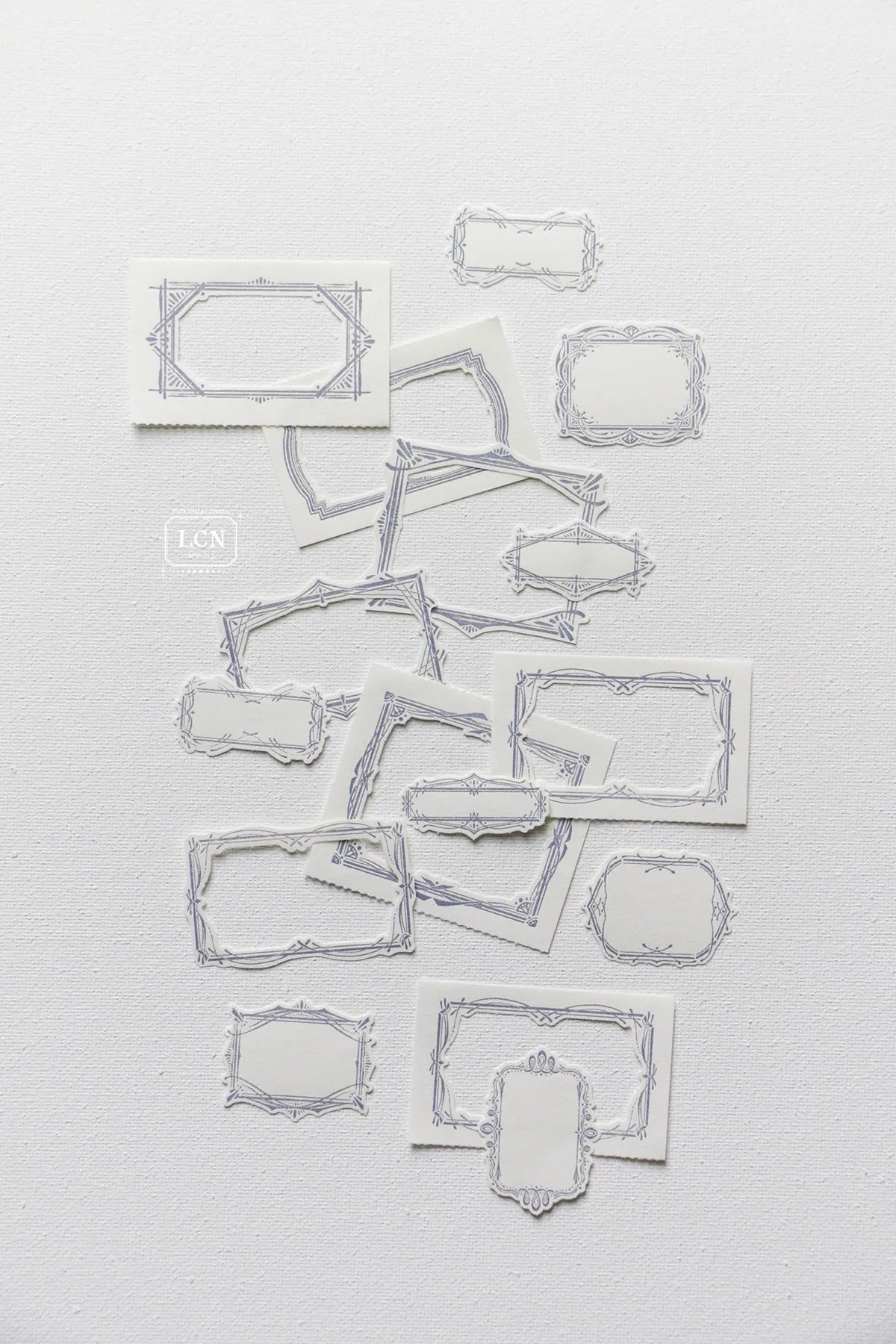 LCN - Bloc de Notas Troqueladas - Retro Frames Letterpress
