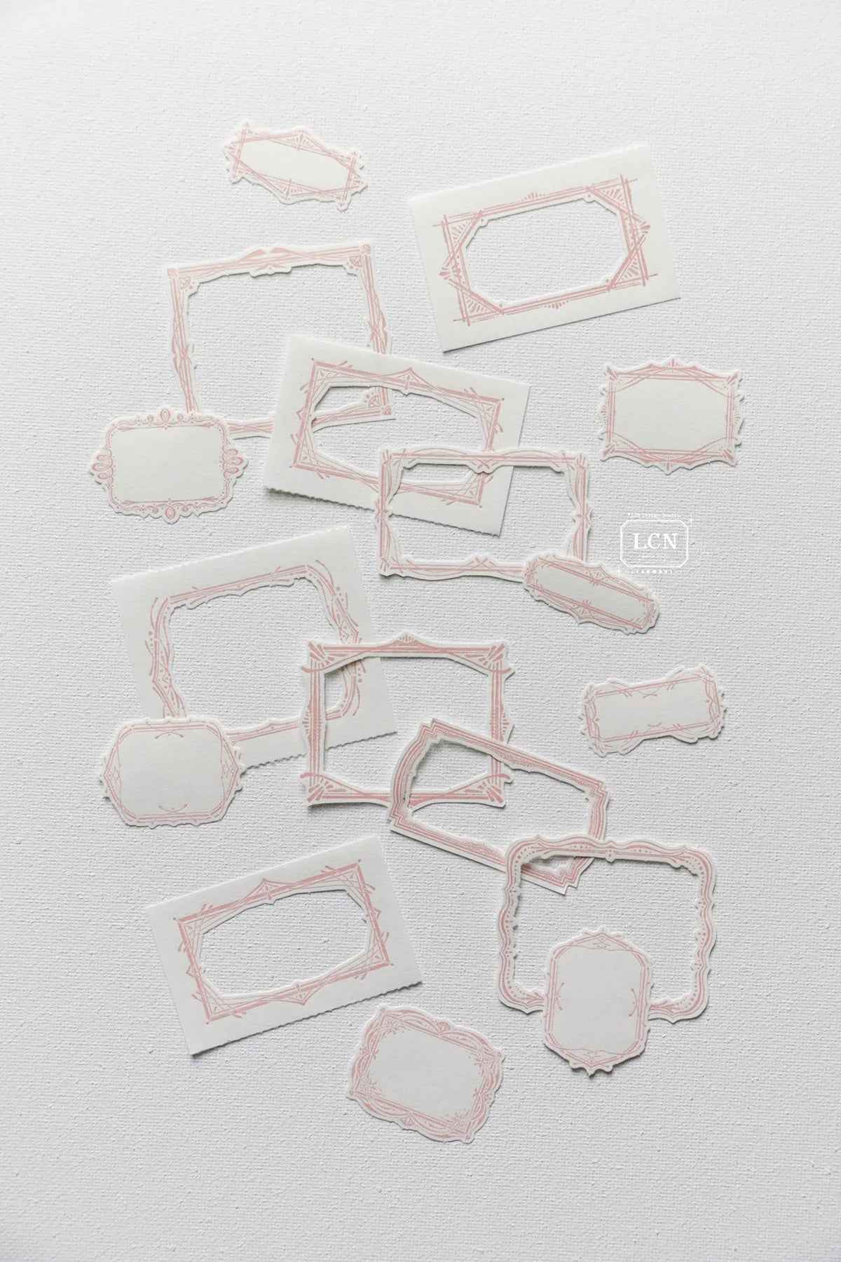 LCN - Bloc de Notas Troqueladas - Retro Frames Letterpress