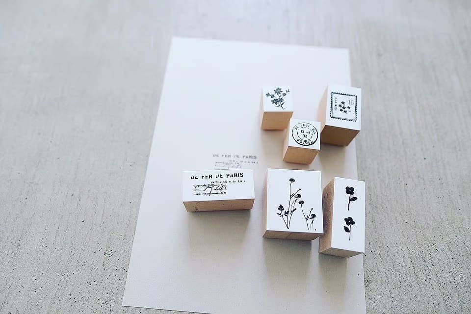 Yohaku - Sello de madera - Summer Garden