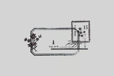 Yohaku - Sello de madera - Label