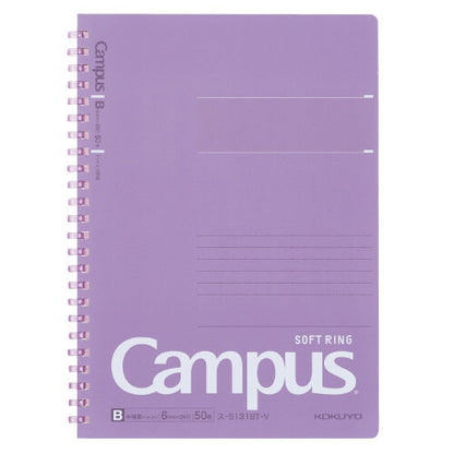 Kokuyo - Cuaderno Campus - Rayas A5 - Lila