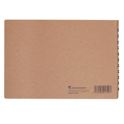 Maruman - Cuaderno Liso - Blanco A6 - Croquis Pocket Series