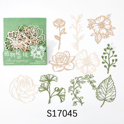 MO·CARD - 10 ud Troqueles con formas temáticas - Flores