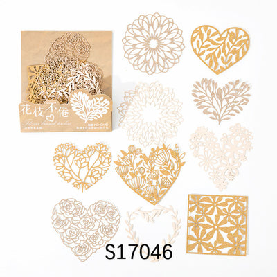 MO·CARD - 10 ud Troqueles con formas temáticas - Corazones