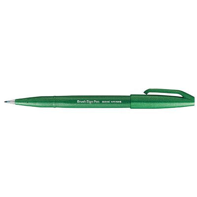 Pentel - Brush Sign Pen - Verde