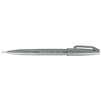 Pentel - Brush Sign Pen - Gris