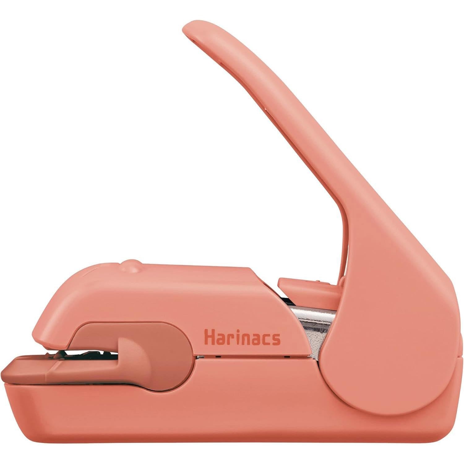 Kokuyo - Grapadora sin grapas - Salmon Pink - Harinacs Press