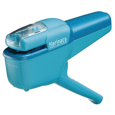Kokuyo - Grapadora sin grapas - Azul - Harinacs Handy