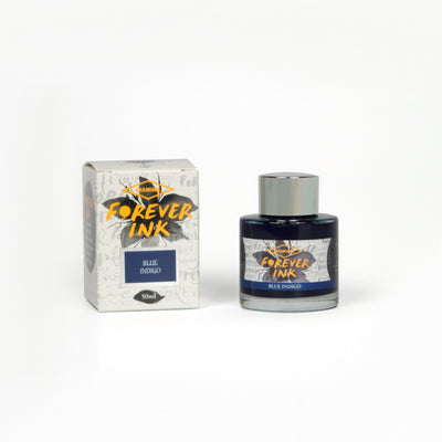 Diamine - Tintero 50 ml - Tinta Permanente Blue Indigo - FOREVER INK