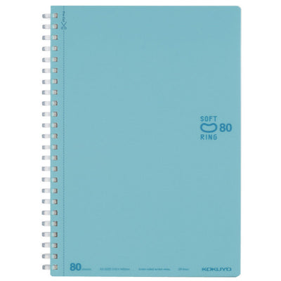 Kokuyo - Cuaderno Soft Ring - Rayas A5 - Azul
