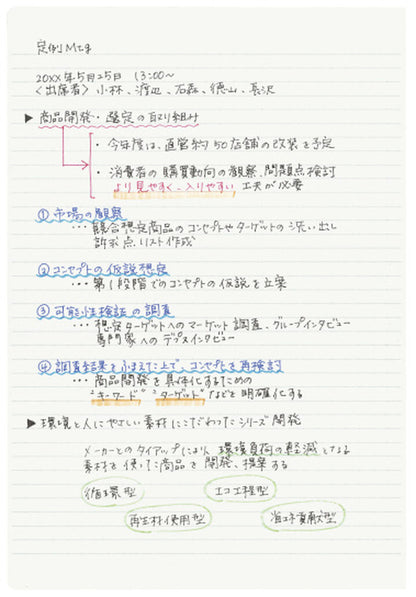 Kokuyo - Cuaderno Soft Ring - Cuadros A5 - Negro