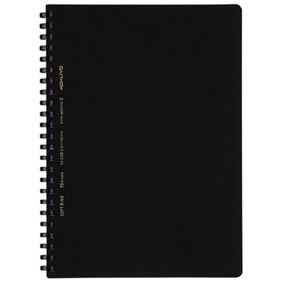 Kokuyo - Cuaderno Soft Ring - Cuadros A5 - Negro