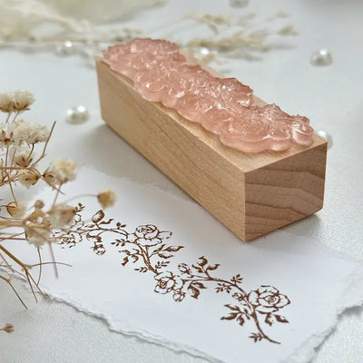 Leela Journals - Sello de madera - Vid