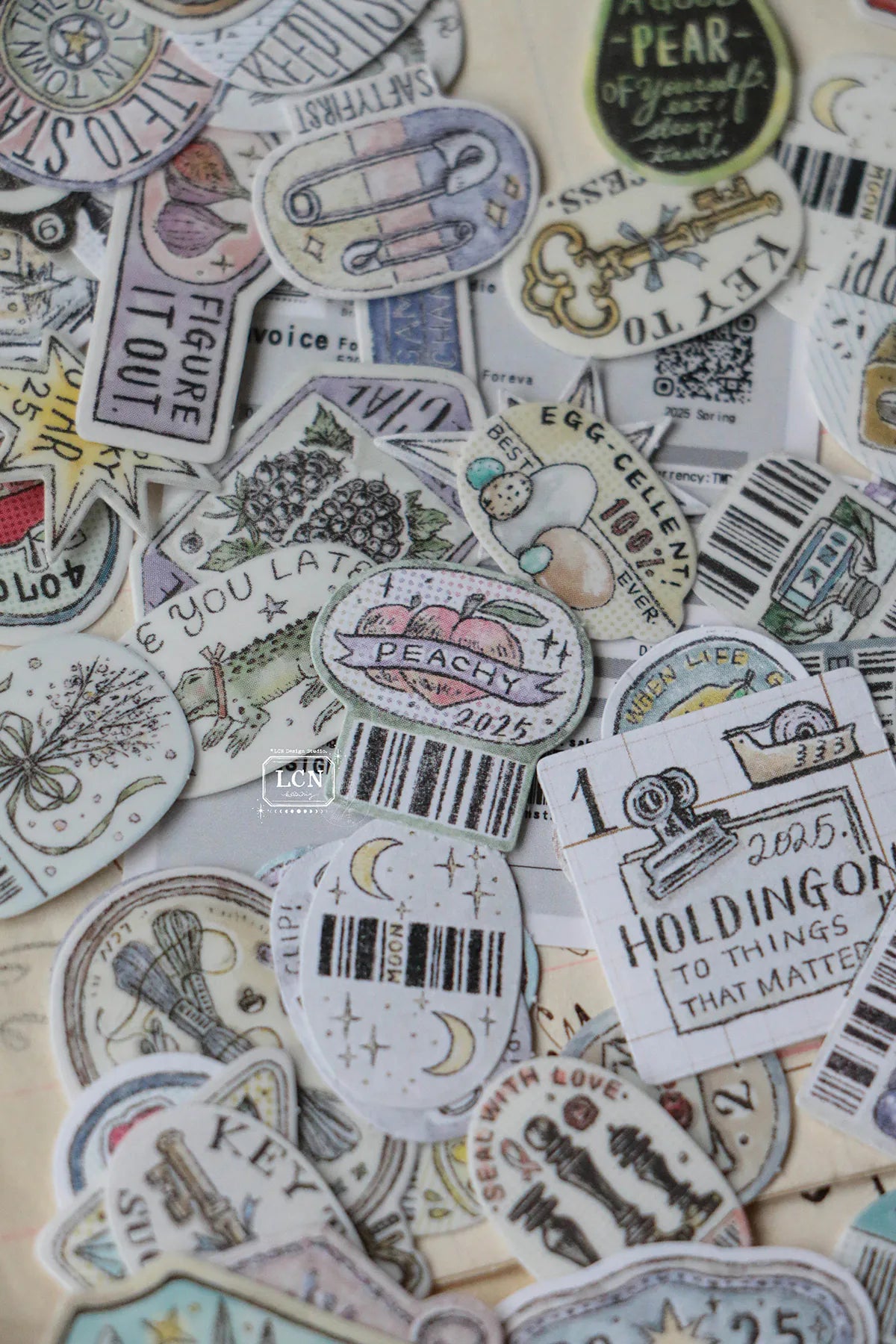 LCN - Cajita de Pegatinas - Sticker Club - A box full of joy