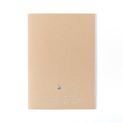 Trolls Paper - Cuaderno B6 Cuadros - Swan Note - Beige