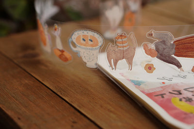 Ivy Snow - PET Tape Precortado 40 mm - Glossy - Sweet O'Clock