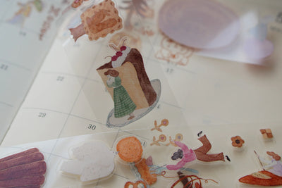 Ivy Snow - PET Tape Precortado 40 mm - Glossy - Sweet O'Clock