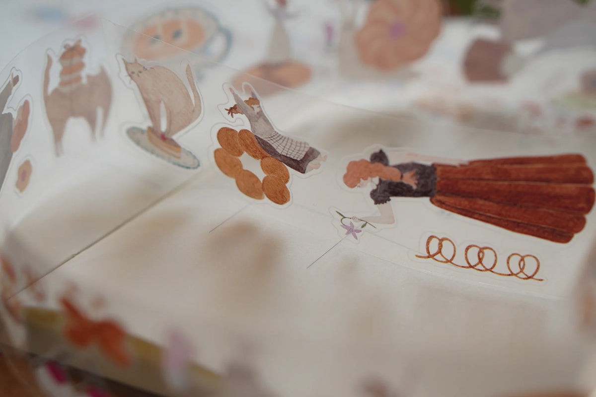Ivy Snow - PET Tape Precortado 40 mm - Glossy - Sweet O'Clock