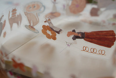 Ivy Snow - PET Tape Precortado 40 mm - Glossy - Sweet O'Clock