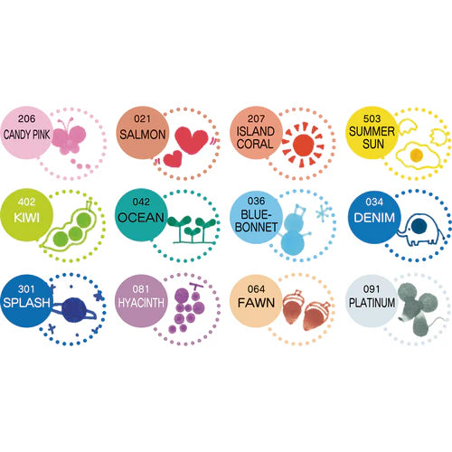 Kuretake - Pack 12 Rotuladores - ZIG Clean Color Dot
