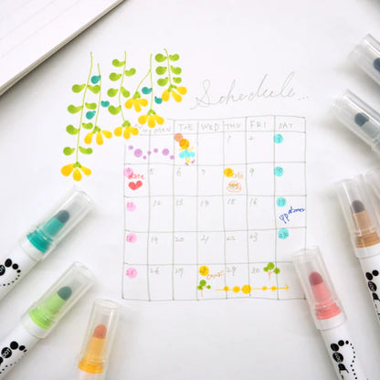 Kuretake - Pack 12 Rotuladores - ZIG Clean Color Dot