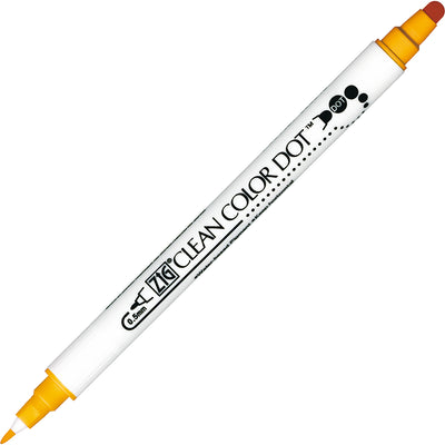 Kuretake - Rotulador - ZIG Clean Color Dot - Summer Sun