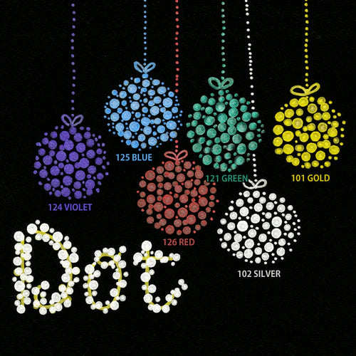 Kuretake - Pack 6 Rotuladores - ZIG Clean Color Dot Metallic