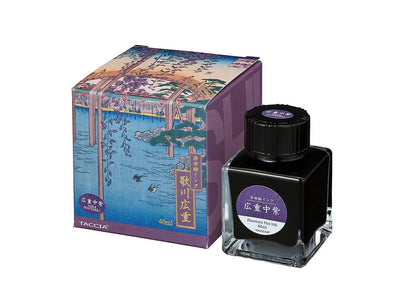 Taccia - Tintero Ukiyo-e 40 ml - Nakamurasaki- Hiroshige