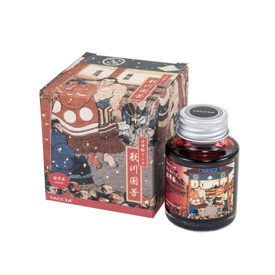 Taccia - Tintero Ukiyo-e 40 ml - Akane - Kuniyoshi