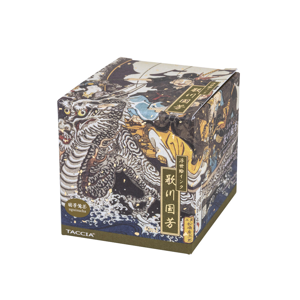 Taccia - Tintero Ukiyo-e 40 ml - Uguisucha - Kuniyoshi