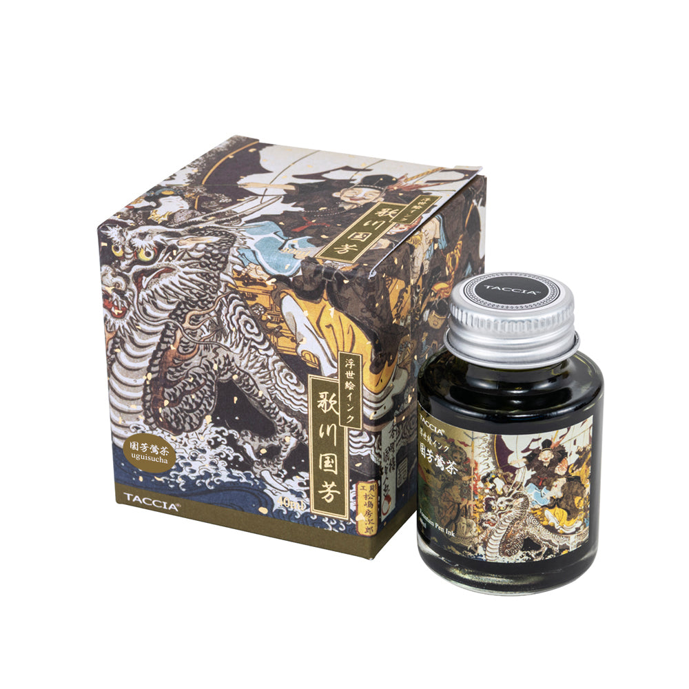 Taccia - Tintero Ukiyo-e 40 ml - Uguisucha - Kuniyoshi