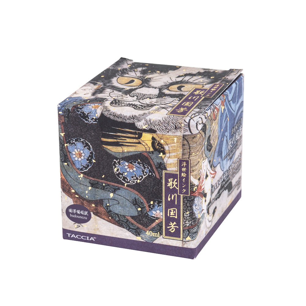Taccia - Tintero Ukiyo-e 40 ml - Budounezu - Kuniyoshi