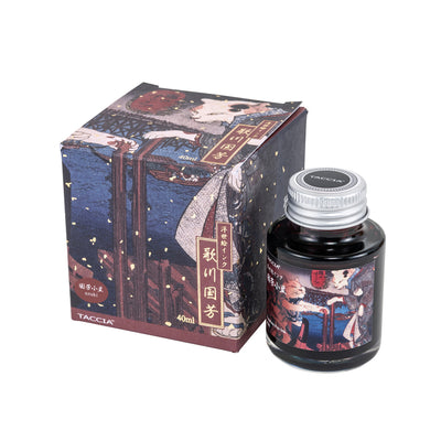 Taccia - Tintero Ukiyo-e 40 ml - Azuki - Kuniyoshi