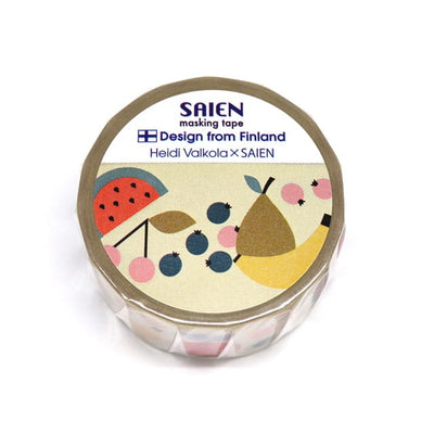 SAIEN - Washi Tape - Frutas TR4014