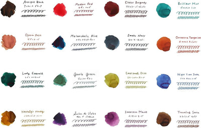 Teranishi - Tintero 40 ml TAISHO ROMAN - Traveling Sepia