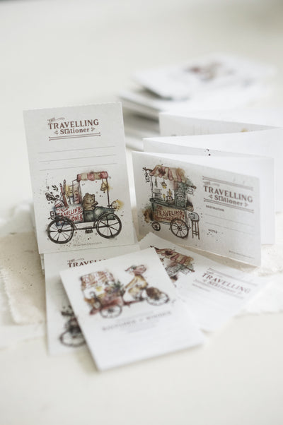 Black Milk Project - Set de 6 Notas Perforadas - Traveling Stationer