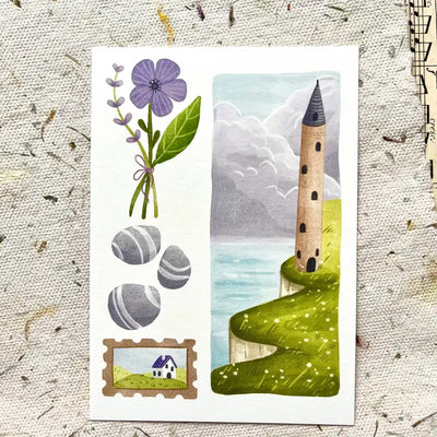 Nikki Dotti - Postal - Purple Surroundings